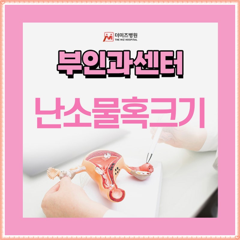 난소물혹 크기 4cm 6cm 어떻게 대처해야
