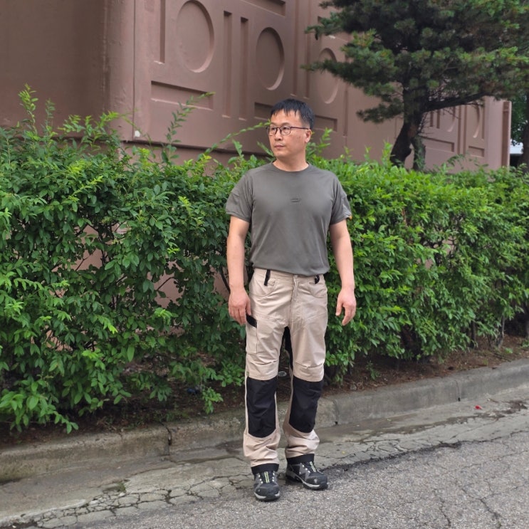 워크웨어 브랜드 데어바이 남성 워크팬츠 작업복바지 후기