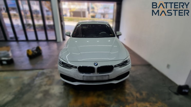 부산 bmw 3시리즈 밧데리 320d f30 교체