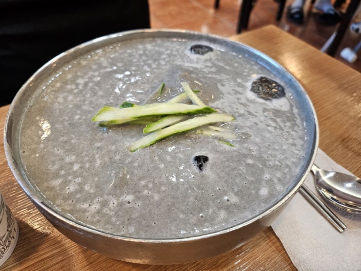  삼패한강공원 찐한 콩국수 맛집