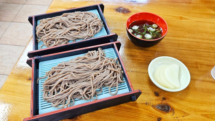  중앙손국수 모밀국수 중앙모밀 뚜둥투어 추천