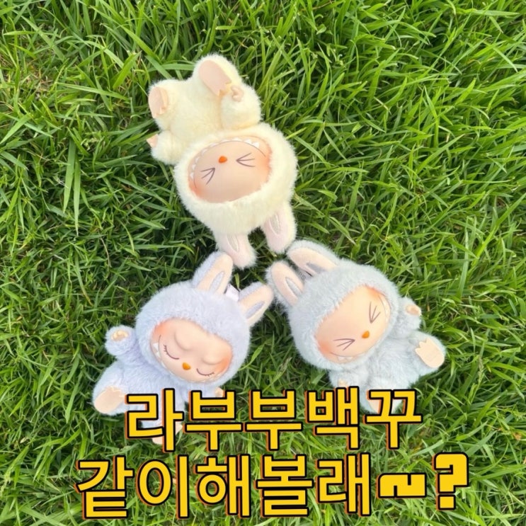 Labubu <b>라부부</b> 백꾸 유행! <b>가품</b> 정품 짭 구별 팁