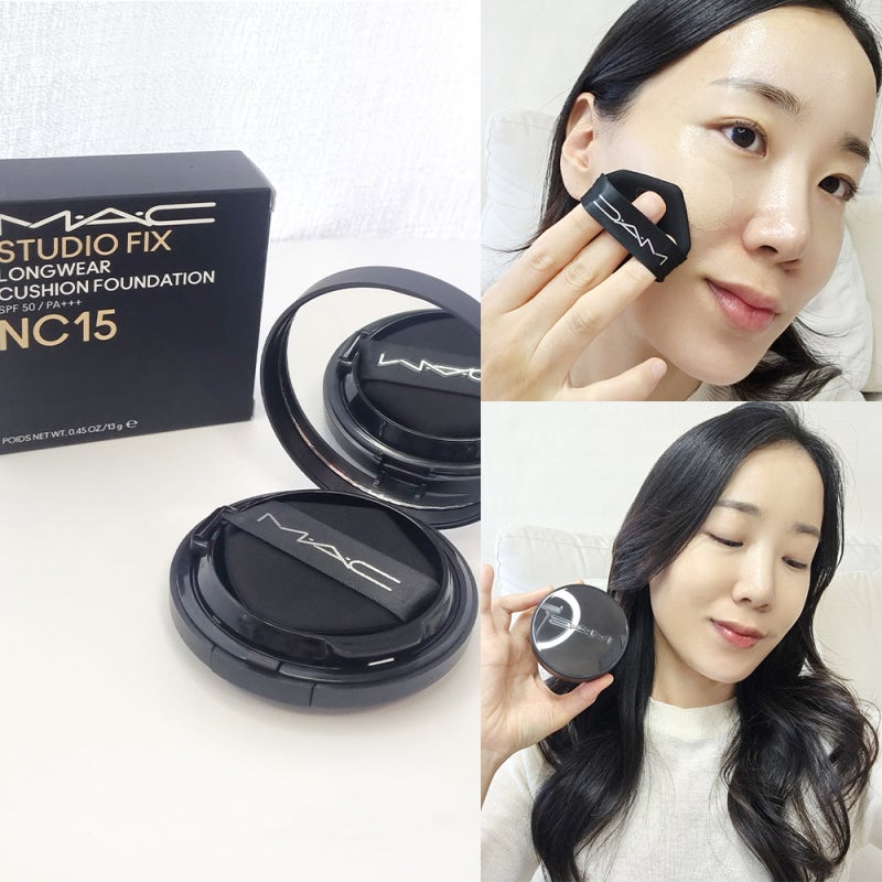 맥 쿠션 NC15 후기 스튜디오 픽스 롱웨어 지속력 좋은 새틴광 추천
