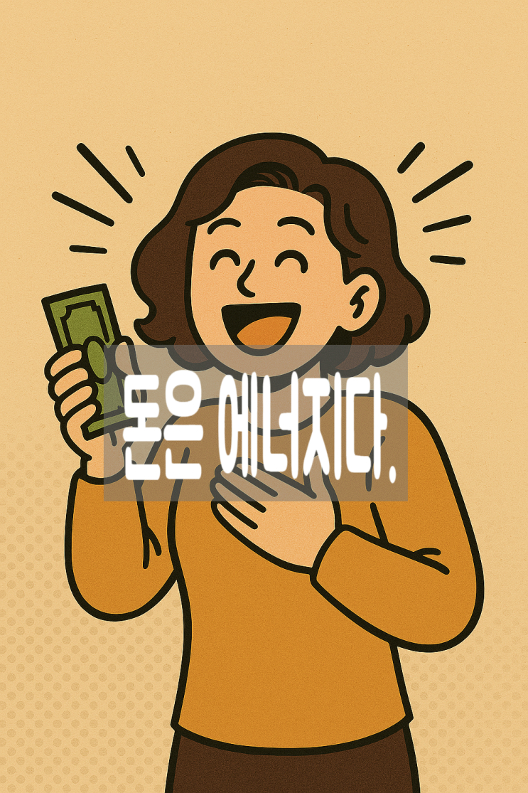 돈은 에너지다.
