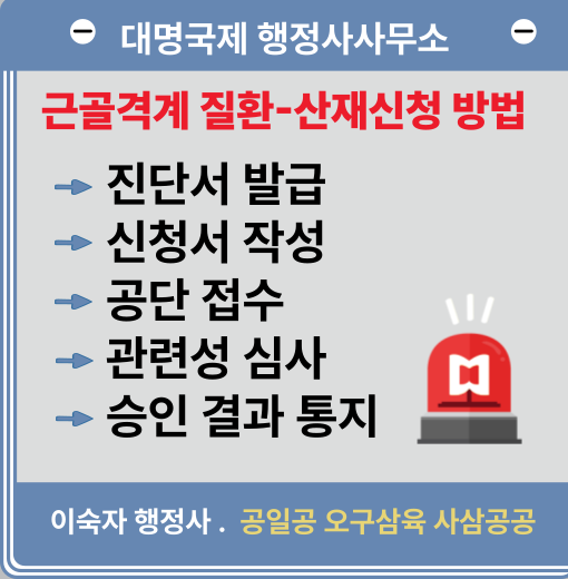  근골격계 질병, 산재 신청 가능한가요? 절차와 보상까지 총정리