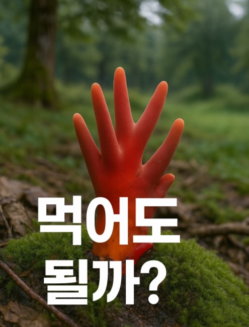  붉은사슴뿔버섯의 모든 것｜모양, 효능, 독성, 먹는법까지 정리