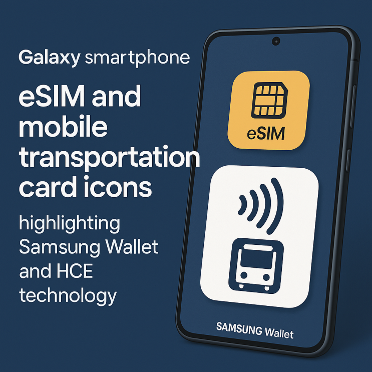  eSIM 교통카드 가능할까? 갤럭시 사용자라면 모바일 이즐카드로 해결하자