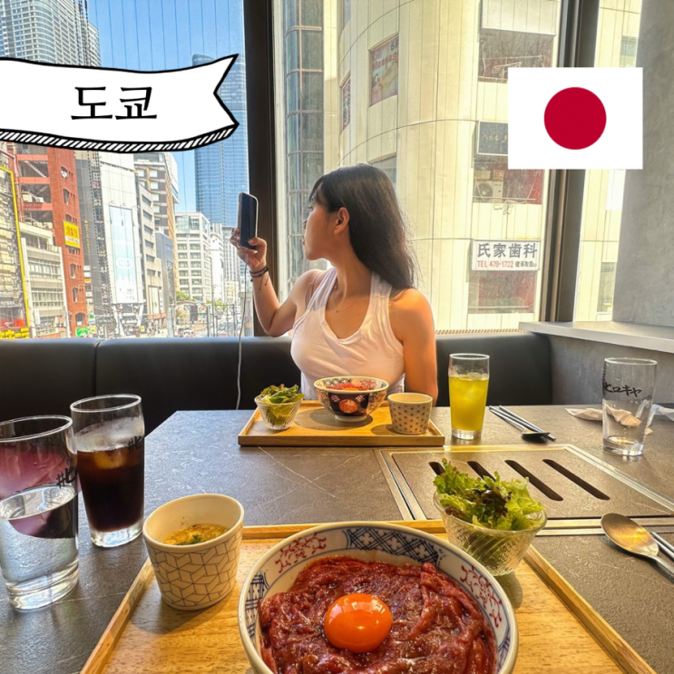  일본 도쿄 여행 롯폰기 히로키야 점심 맛집 추천 돈키호테 근처 규동