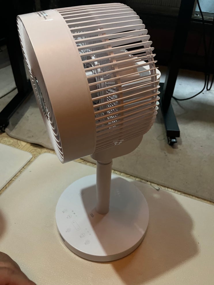  오아 '메가에어' BLDC 써큘레이터 -360도 입체회전- (10만 9000원) 일주일 넘게 사용해본 후기