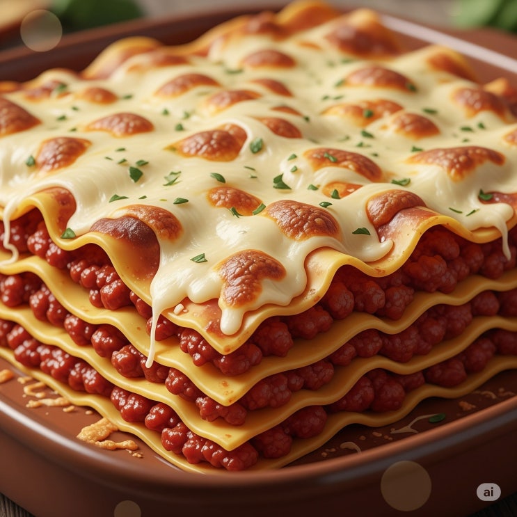  겹겹이 쌓인 맛의 예술, 이탈리아 라자냐 만드는 레시피