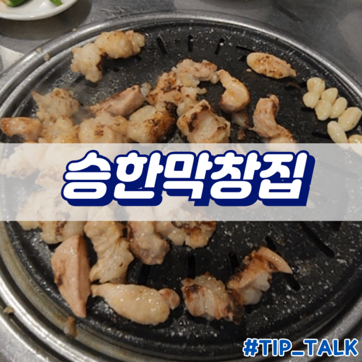  부산 해운대 맛집 승한막창집