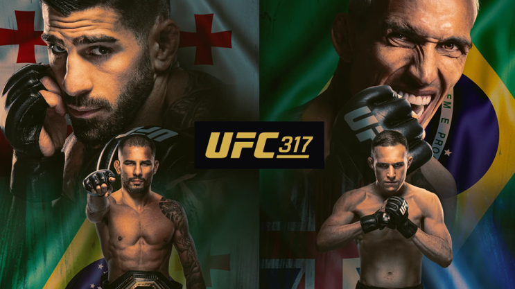 UFC 317 <b>라이트급</b> 타이틀전 <b>토푸리아</b> vs <b>올리베이라</b>! UFC 317... 
