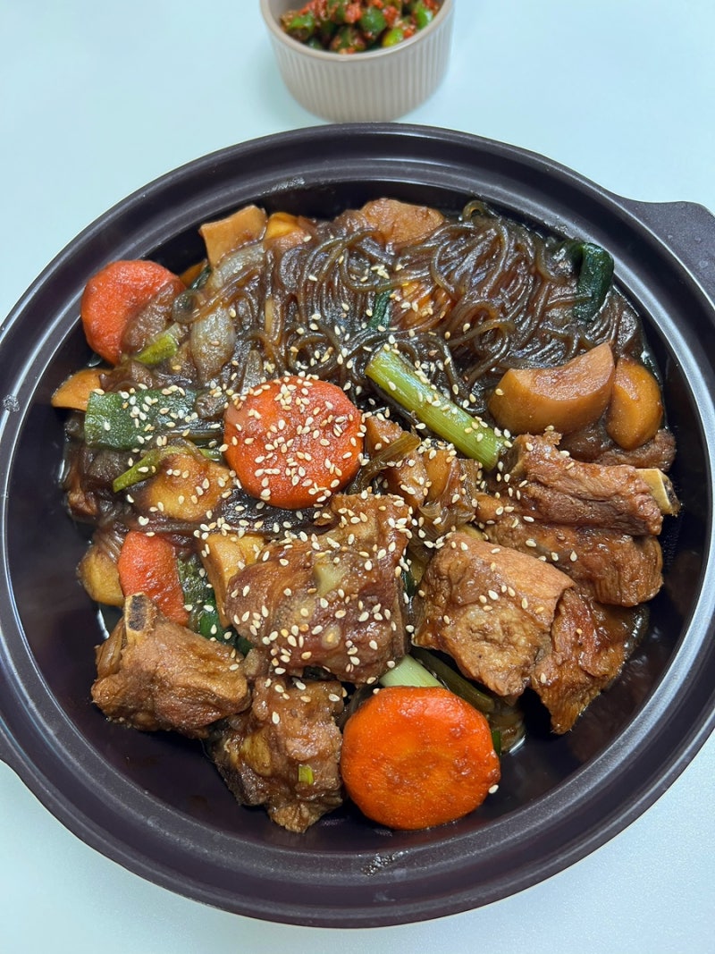 압력솥 돼지갈비찜 레시피 백설 돼지갈비찜 시판 양념 활용