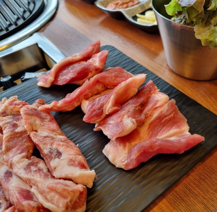  낙산사 맛집 흑돼지삼백식당 양양낙산점 흑돼지 악어살