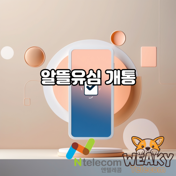  알뜰유심 온라인 개통방법 자세히 알아보기