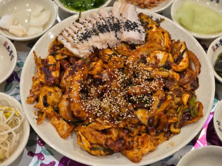  의정부맛집 오봉집 의정부신시가지점에서 낙지보쌈정식 먹고왔어요