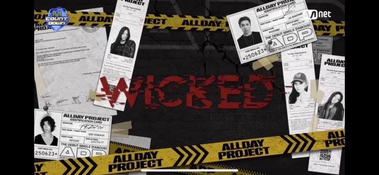  [올데이프로젝트] ALLDAY PROJECT - WICKED 첫방(엠카운트다운)
