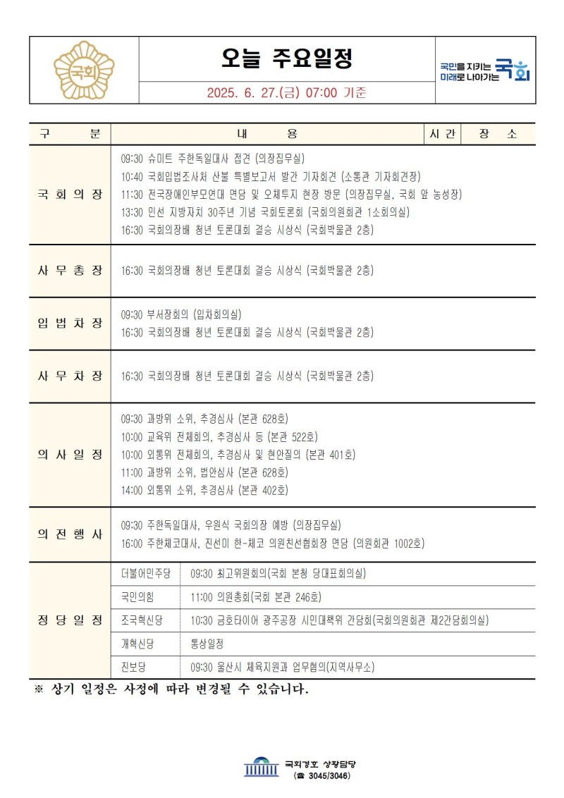 정책지식 2025.6.27. : 네이버 블로그
