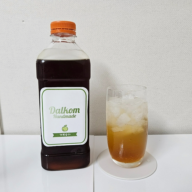  3년 발효된 개복숭아청! 기침·기관지에 좋은 보약 같은 맛, 진짜 최고얌!