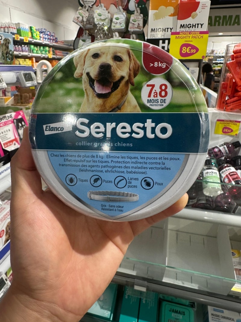 [Seresto] 세레 스토 진드기 목걸이! 강아지 여름 산책 꿀 템