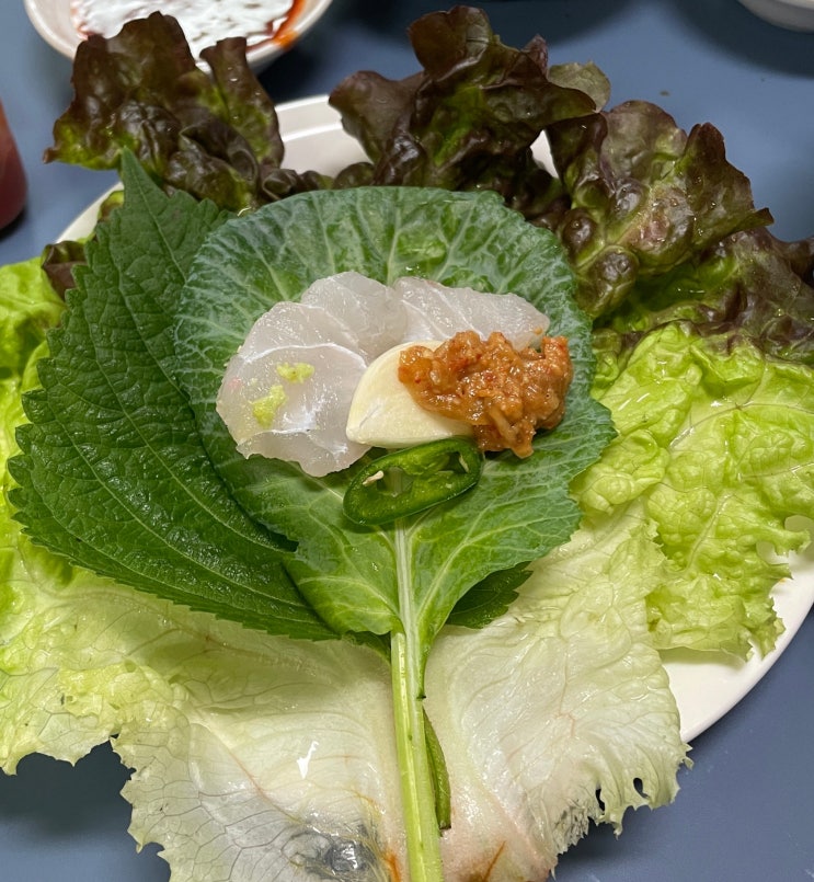  가락몰 회센터 맛집 가락시장 영재수산 푸짐한 민어 모듬회