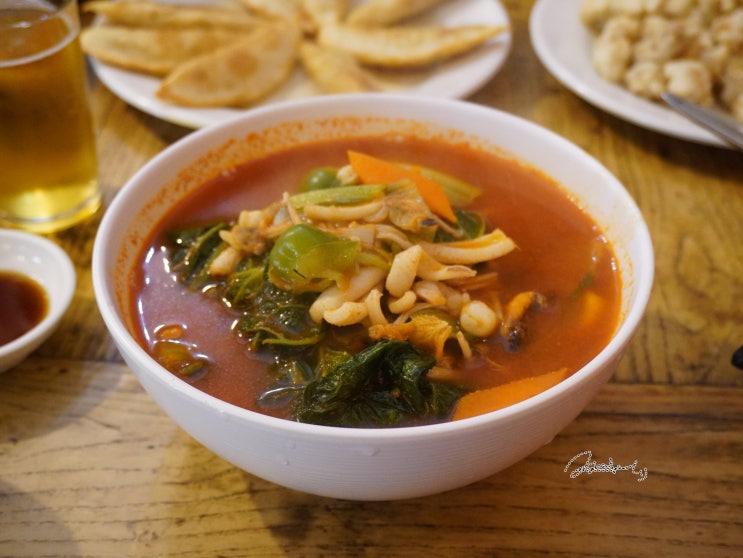 부드럽고 가벼운 맛, 부암동 맛집 추천. 팔선생 상명점