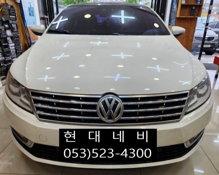  폭스바겐 CC 네비게이션 DMB 블루투스 신호없음 불량 수