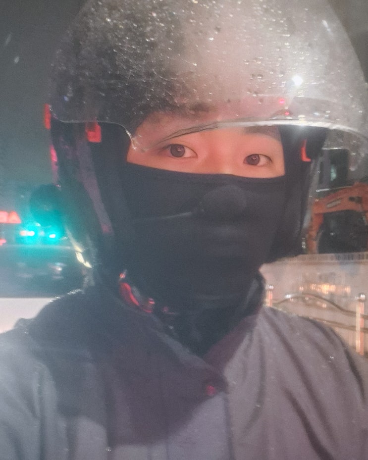  장마철 배달 작업 필수템, 제비표 우의 si-901 (사이즈 팁)