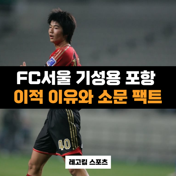 <b>기성용 포항 이적</b> FC서울과 갈등 숨은 이야기