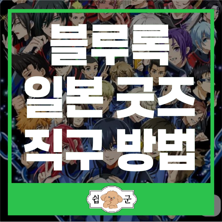  블루록 굿즈 이사기 치기리 나기 레오 린 히오리 일본 직구 방법 (일본 배대지)