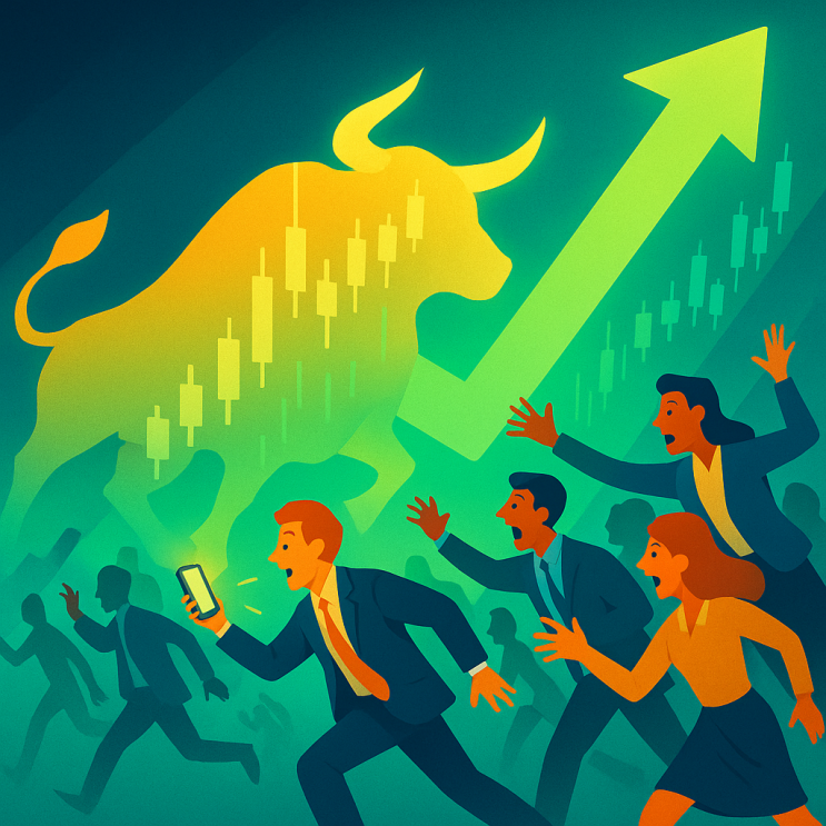  월가의 새로운 합창: "FOMO"가 시장을 지배할 때