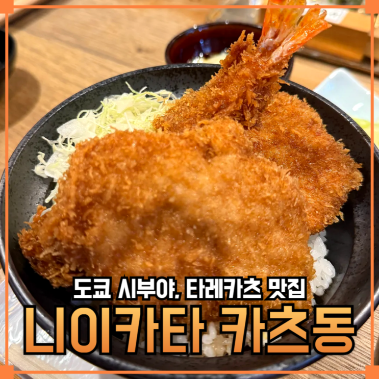  [일본 도쿄] 니이가타 카츠동 타레카츠 시부야점 | 시부야 최고의 타래카츠 맛집 