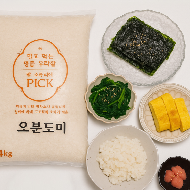  현미는 부담스럽고 백미는 아쉬울 때! 쌀명당 오분도미