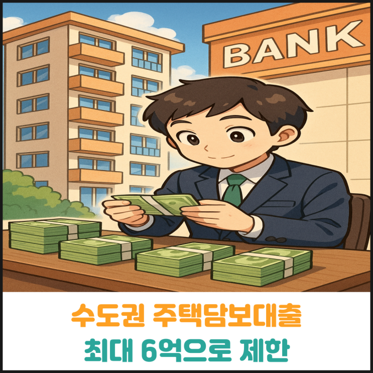 수도권 주택담보대출 6억 제한 수도권 주택담보대출 6억 제한
