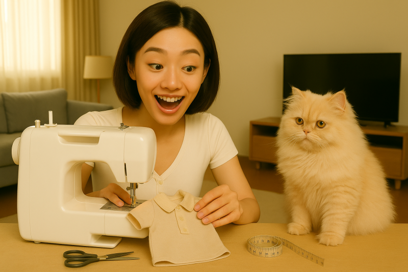 고양이 환묘복 만들기 방법