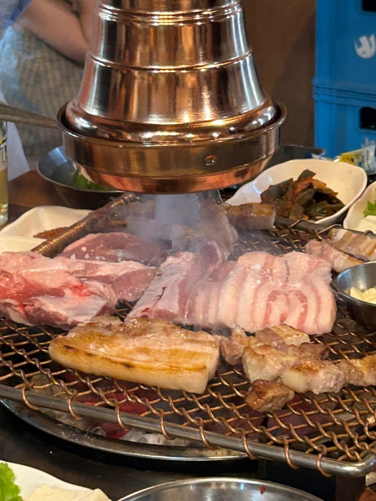 순천 금당 맛집 참나무 생갈비, 불향 가득한 고기집 후기