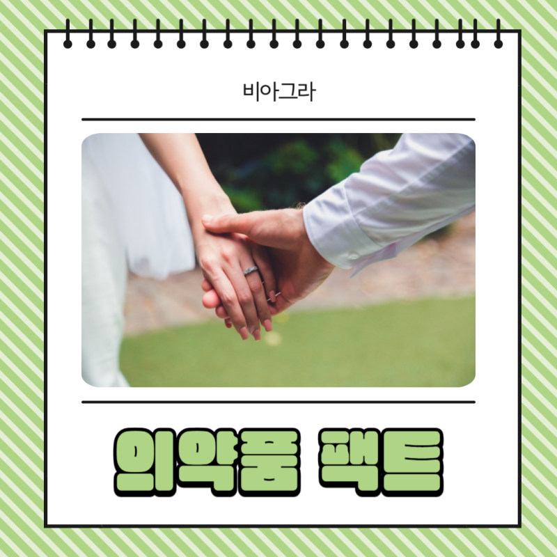 비아그라 종류 효과 올바른 복용법까지!