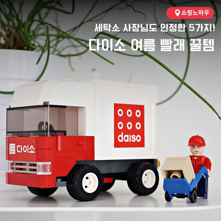  세탁소 사장님도 인정한 다이소 빨래 꿀템 5가지!