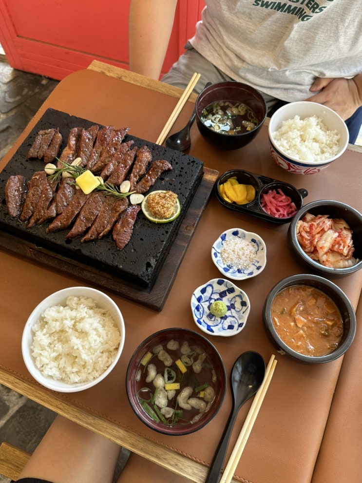  경주 황리단길 점심 맛집 범외양간 찐맛집 후기 (포장 가능)