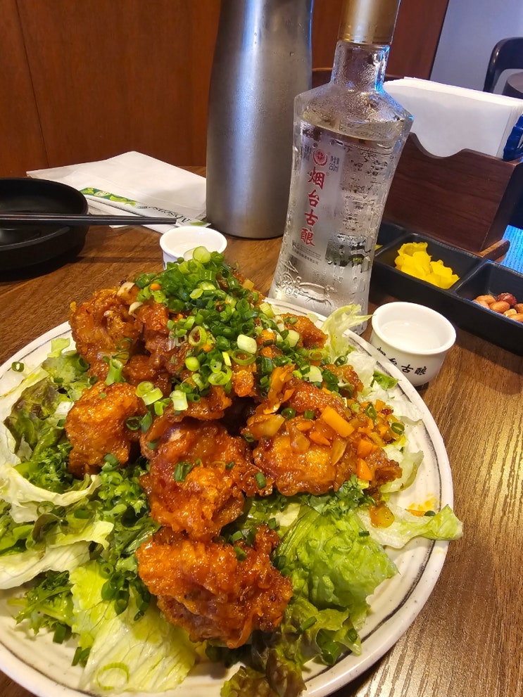  문정동 [길목] 분위기 좋은 술집 깐풍기 맛집 회식 추천