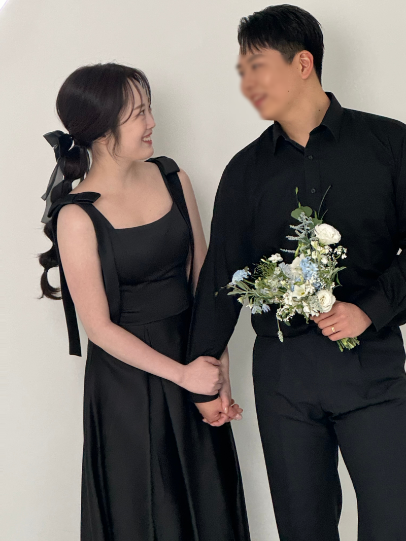 셀프웨딩드레스 빅사이즈 구매후기 착용샷 6만원대 +리본핀 사은품