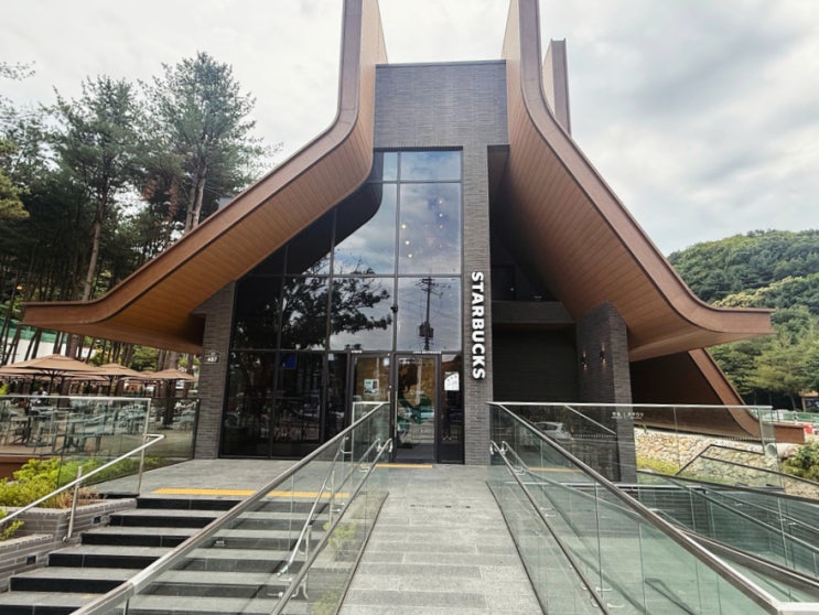 용인 고기리 아기랑 물놀이 계곡 카페 스타벅스 용인고기동유원지점