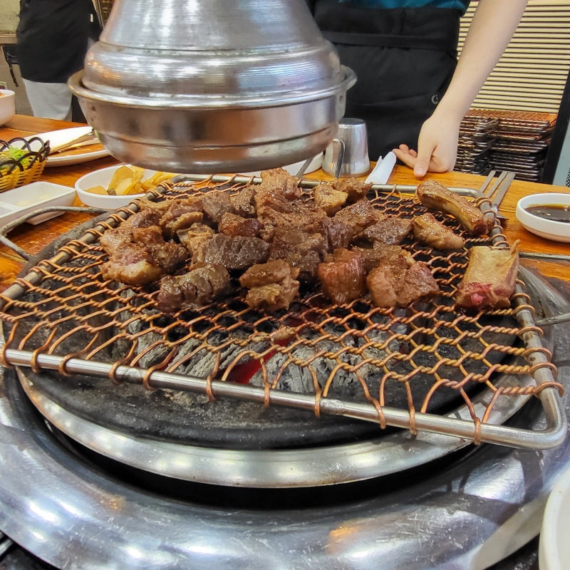 [원주 단계동] 현지인 추천 구워주는 돼지갈비 맛집 _박대감화로구이 단계본점