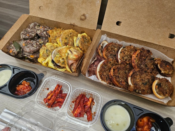  강릉중앙시장맛집 강릉오징어순대 포장/택배 주문 후기