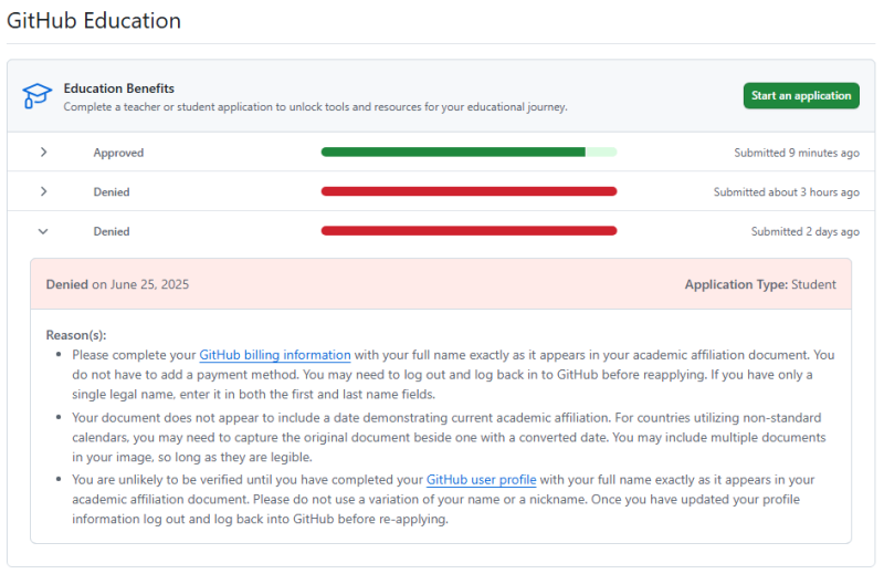 Github Education 깃허브 학생 인증 : 네이버 블로그