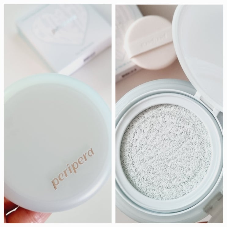  페리페라 필터 핏 밀크 톤업 쿠션 02 민티 밀크 SPF 50+, PA++++