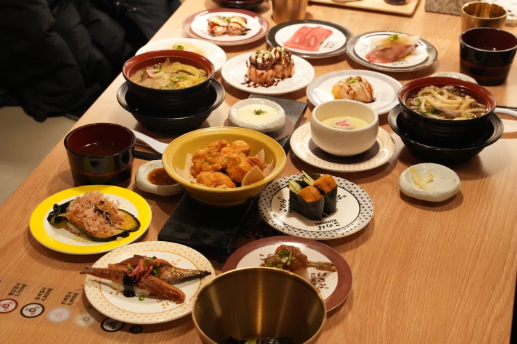  수원 롯데몰 맛집 초밥이 생각나면 코노미스시 타임빌라스 고고