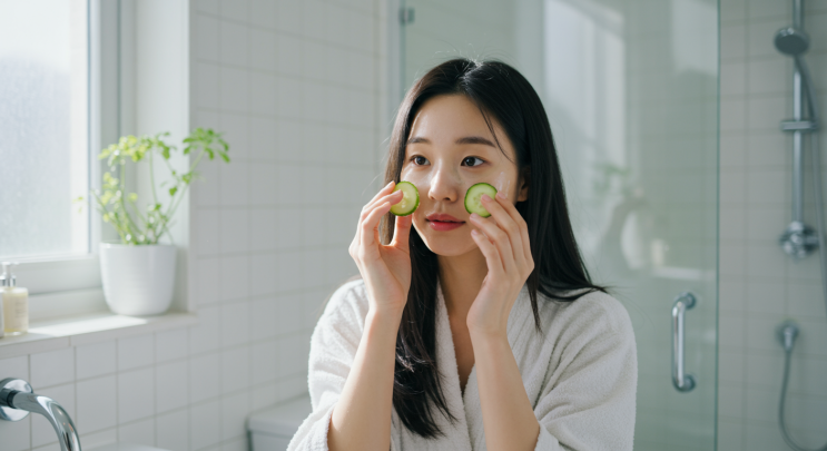  오이로 여름철 수분 보충과 피부 관리하는 5가지 방법