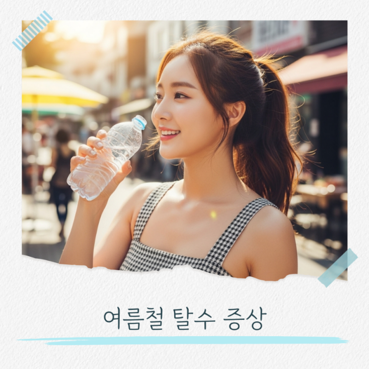  여름철 탈수 증상, 이렇게 확인하세요