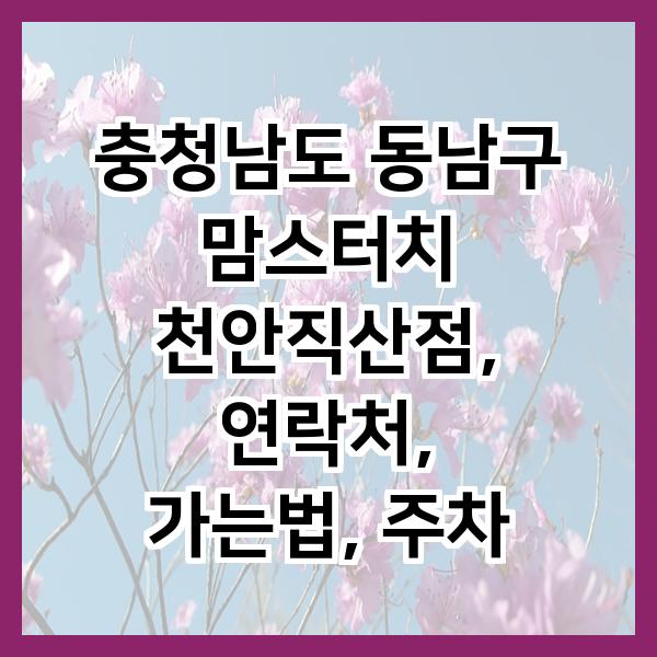 맘스터치 천안직산점 사진 1